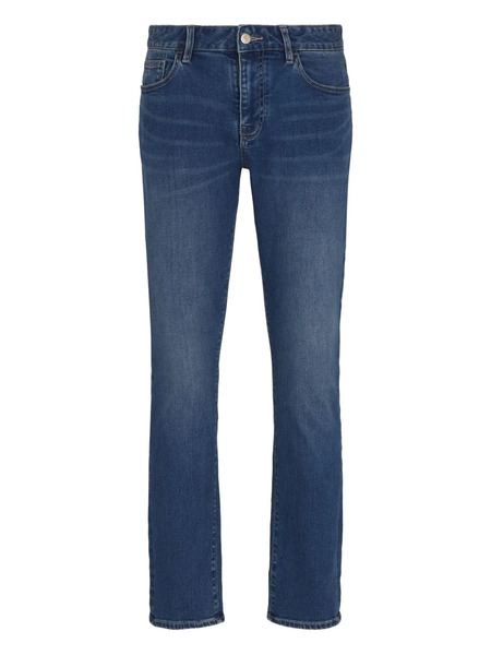  Armani Exchange Vaqueros Con Cinco Bolsillos - Azul 