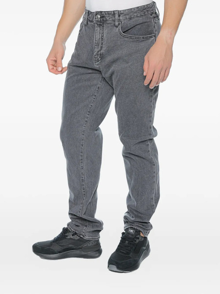  Armani Exchange Vaqueros Con Cinco Bolsillos - Gris 