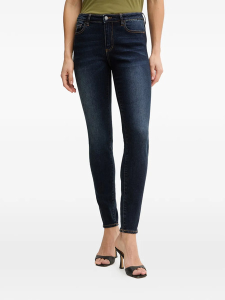 Armani Exchange Vaqueros Skinny Con Efecto Degradado - Azul 