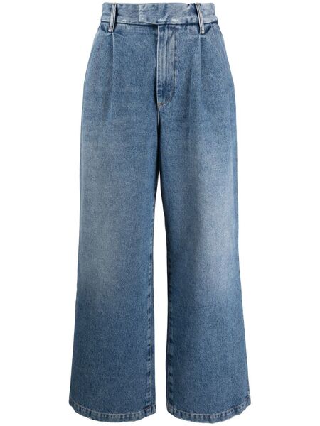 Armarium Pantalones Anchos Con Pinzas - Azul 