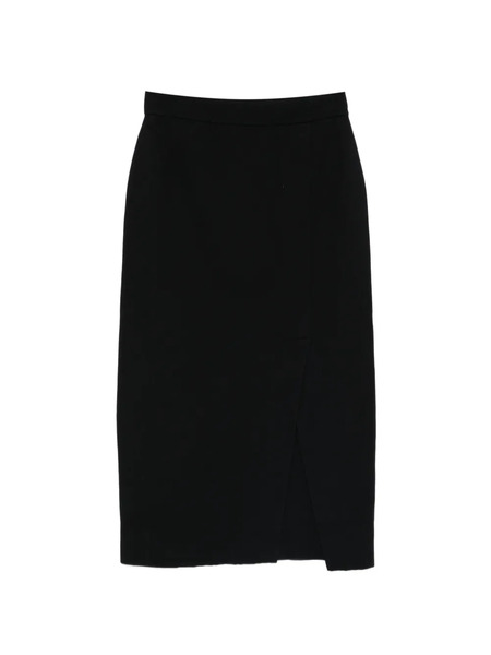  Arovescio Falda Midi Negra - Negro 