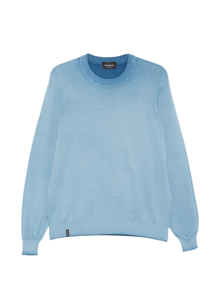  Arovescio Jersey Con Cuello Redondo - Azul 
