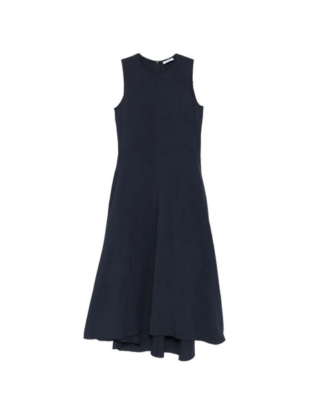  Arovescio Vestido Midi Acampanado - Azul 