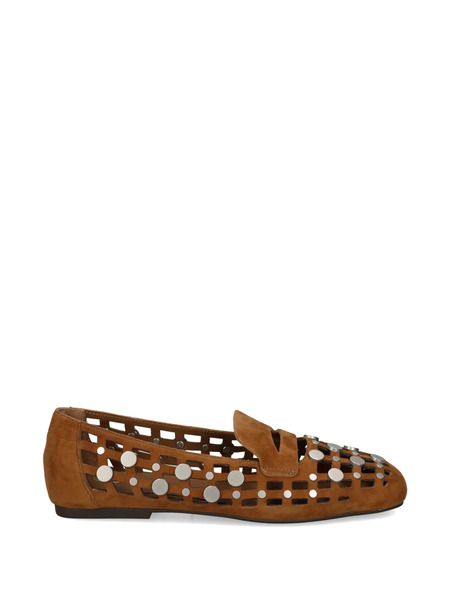  Ash Mocasines Bali Con Apliques - Marrón 