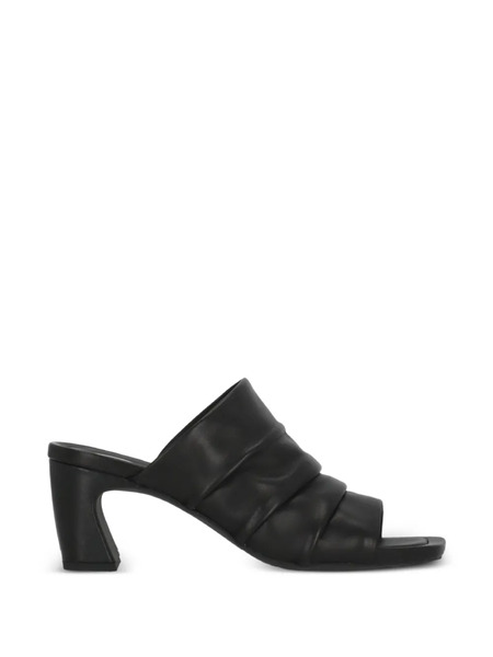  Ash Mules Eva De Piel - Negro 