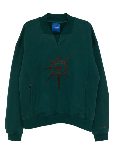  Asics Camisa Con Bordado Gráfico - Verde 