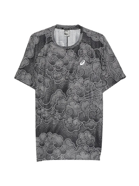  Asics Camiseta Con Estampado Gráfico - Negro 