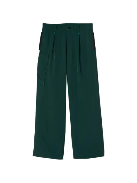  Asics Pantalones Plisados - Verde 