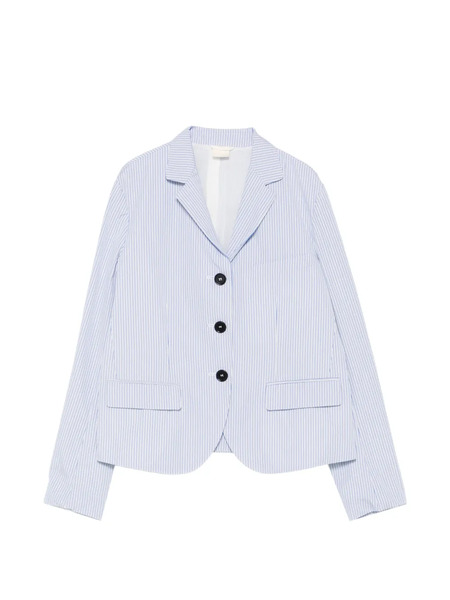  Aspesi Blazer A Rayas Con Botones - Blanco 