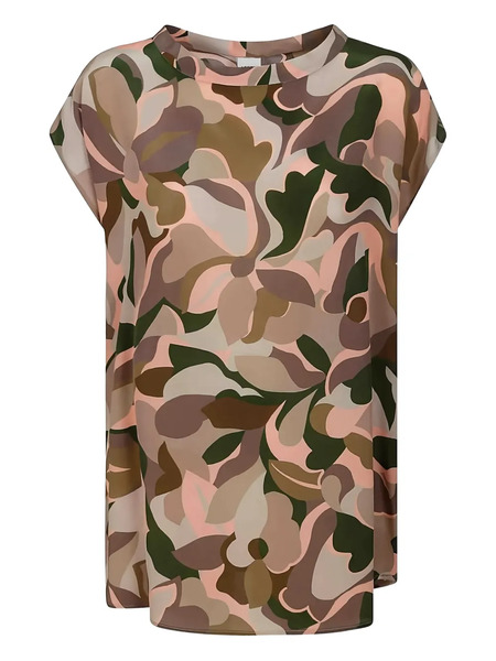  Aspesi Blusa Con Estampado Abstracto - Marrón 