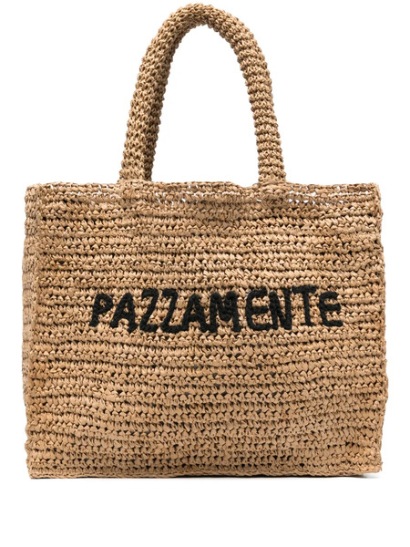  Aspesi Bolso Shopper De Paja - Neutro 