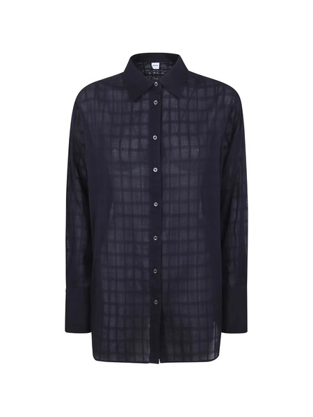  Aspesi Camisa A Cuadros - Azul 