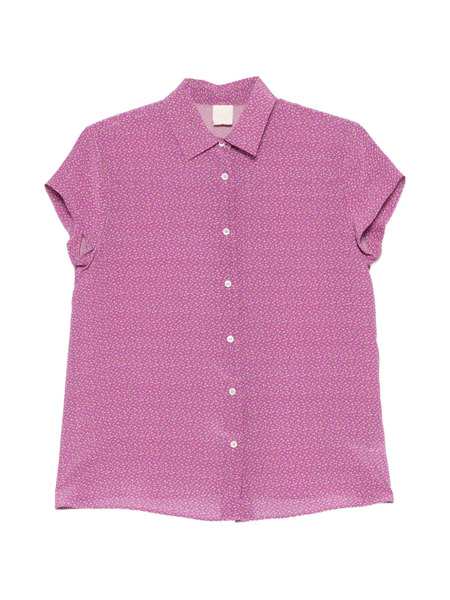  Aspesi Camisa Con Estampado Floral - Morado 