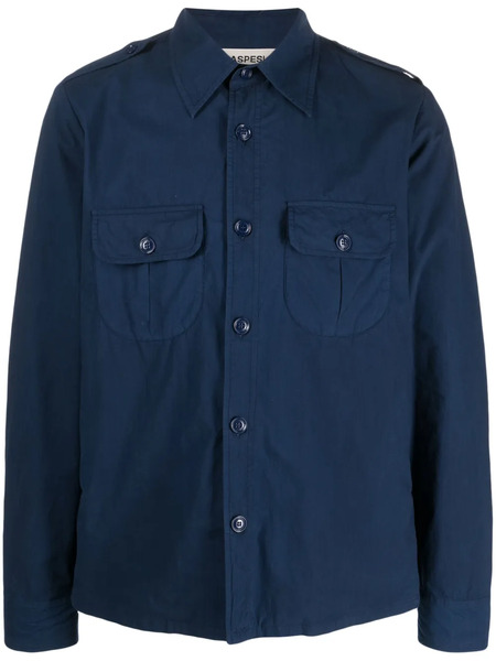  Aspesi Camisa De Manga Larga - Azul 