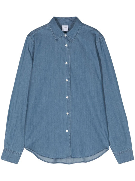  Aspesi Camisa De Manga Larga - Azul 