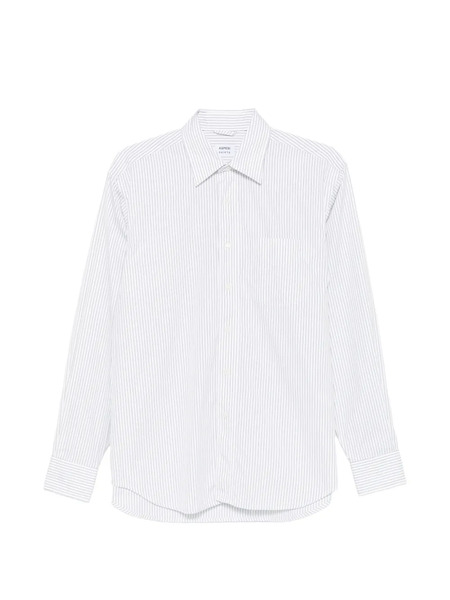  Aspesi Camisa Fred A Rayas - Blanco 