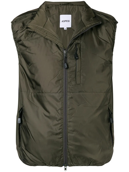  Aspesi Chaleco Military - Verde 