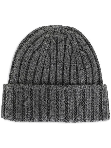  Aspesi Gorro De Punto De Ochos - Gris 