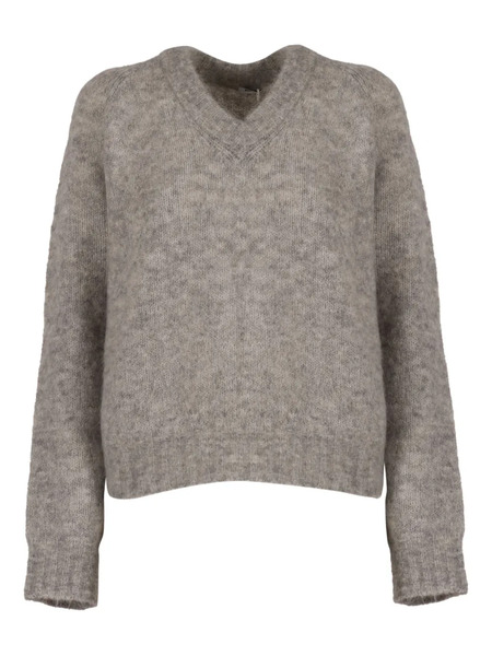  Aspesi Jersey Con Cuello En V - Gris 