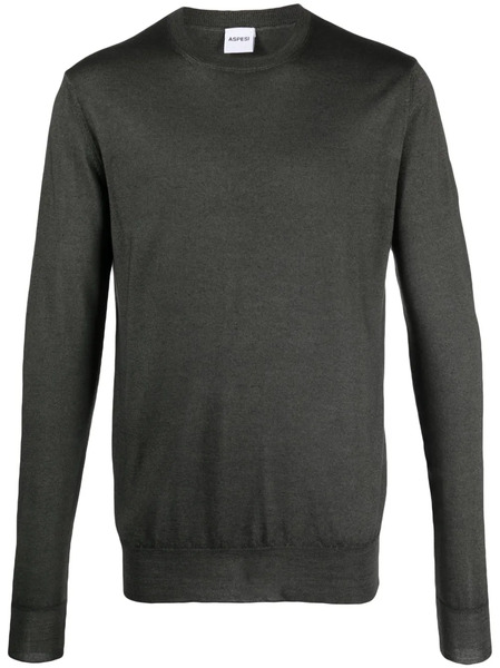  Aspesi Jersey Con Cuello Redondo - Gris 