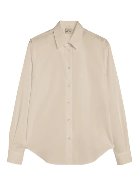  Aspesi Long-sleeve Button-down Shirt - Neutro 