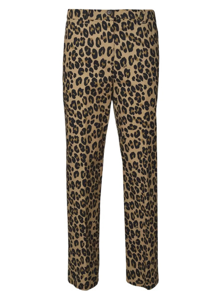  Aspesi Pantalones Con Estampado De Leopardo - Neutro 