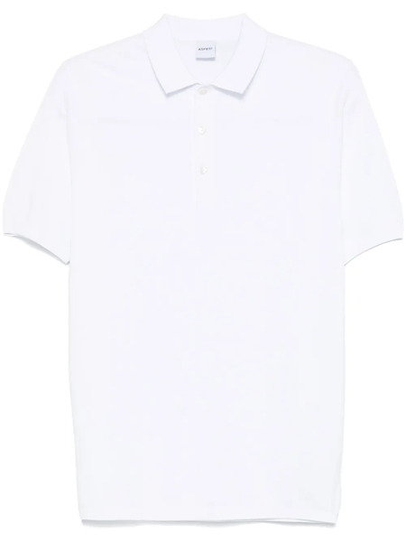  Aspesi Polo De Algodón - Blanco 