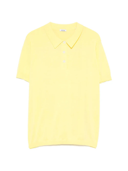  Aspesi Polo De Manga Corta - Amarillo 