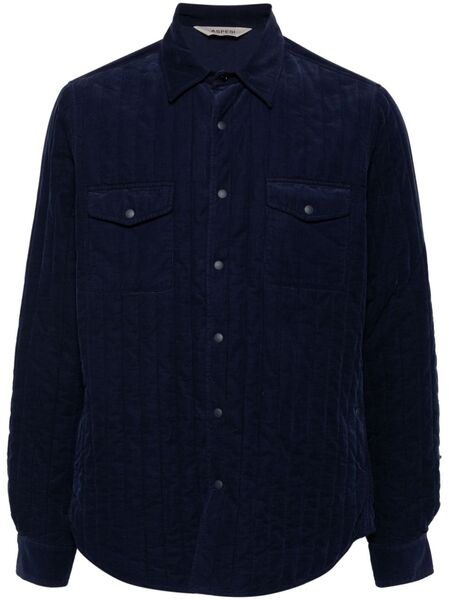  Aspesi Sobrecamisa Acolchada - Azul 