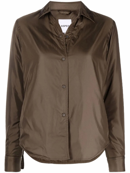  Aspesi Sobrecamisa Acolchada - Verde 