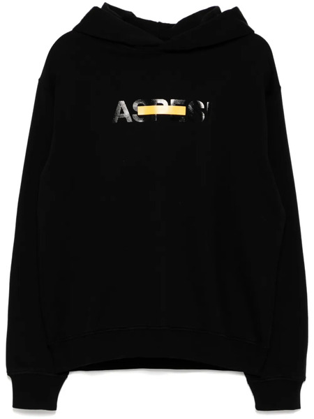  Aspesi Sudadera Con Capucha Y Logo - Negro 
