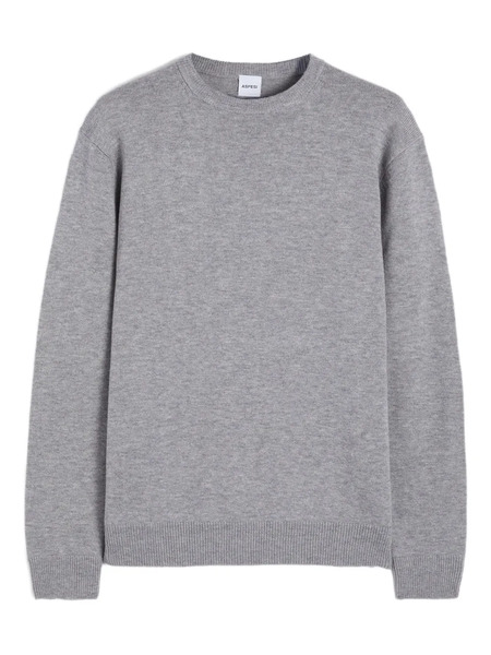  Aspesi Sudadera Con Cuello Redondo - Gris 