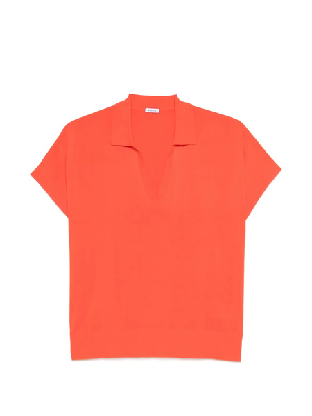  Aspesi Top Con Cuello En V - Naranja 