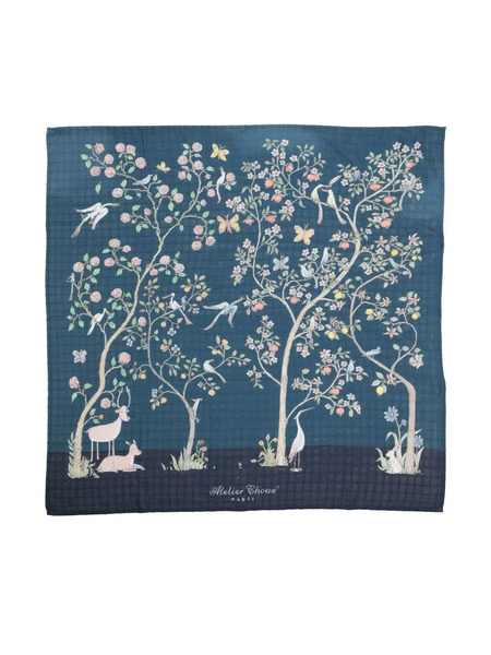  Atelier Choux Manta Estampada - Azul 
