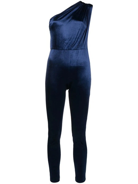  Atlein Mono Con Hombro Descubierto - Azul 