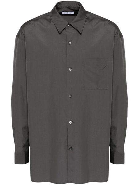 Attachment Camisa Con Pliegues - Gris 