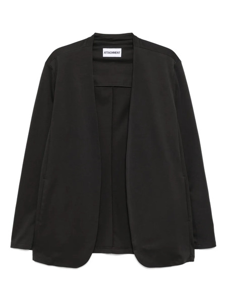  Attachment Chaqueta De Algodón Sin Cuello - Gris 