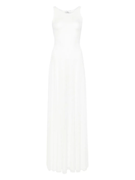  Atu Body Couture Vestido Largo Sin Mangas - Blanco 