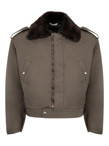  Auralee Chaqueta De Algodón - Verde 