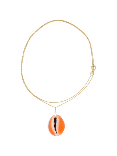  Aurelie Bidermann Collar Con Concha - Dorado 