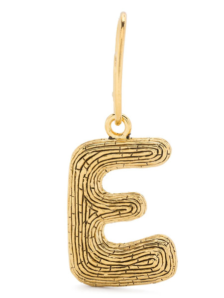  Aurelie Bidermann Mini E Pendant - Dorado 
