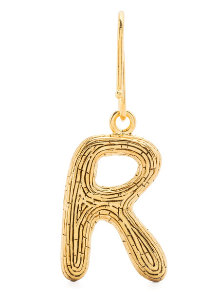  Aurelie Bidermann Mini R Charm - Dorado 
