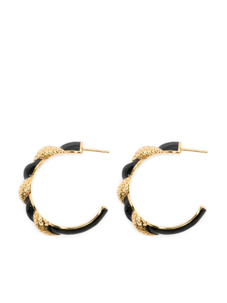  Aurelie Bidermann Pendientes De Aro Texturizados - Dorado 