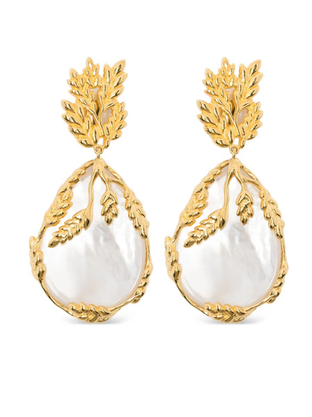  Aurelie Bidermann Pendientes Françoise - Dorado 