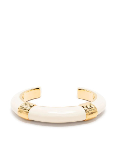  Aurelie Bidermann Pulsera Con Paneles En Contraste - Dorado 