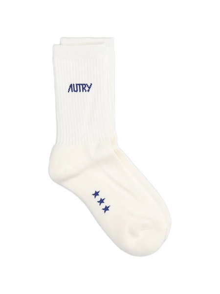  Autry Calcetines Con Logo - Blanco 