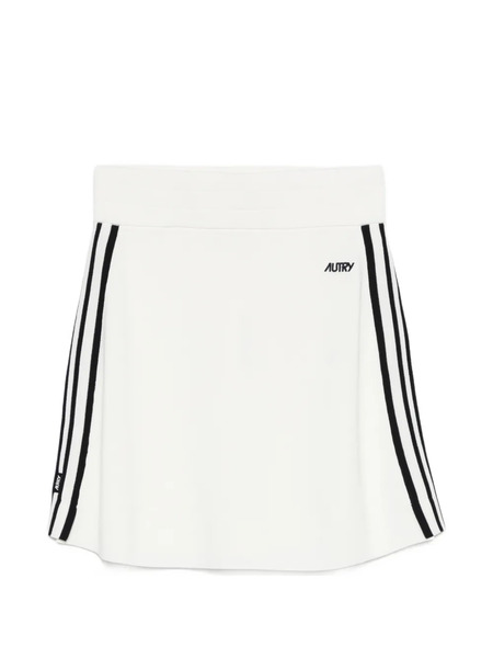  Autry Falda Con Franja Lateral Del Logo - Blanco 
