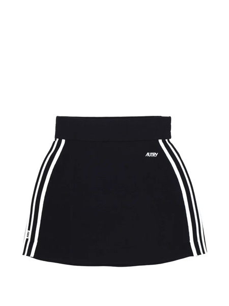  Autry Falda Con Logo Bordado - Azul 
