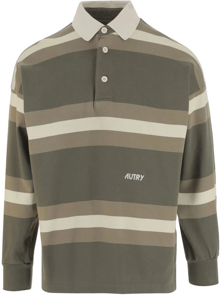  Autry Polo A Rayas - Verde 