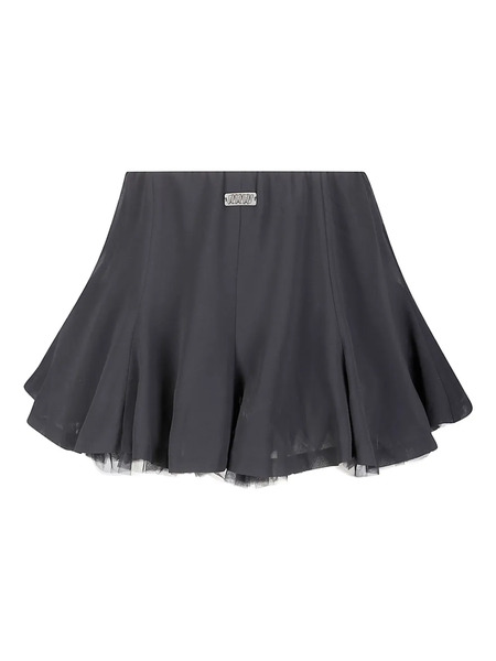  Avavav Minifalda De Tul - Negro 